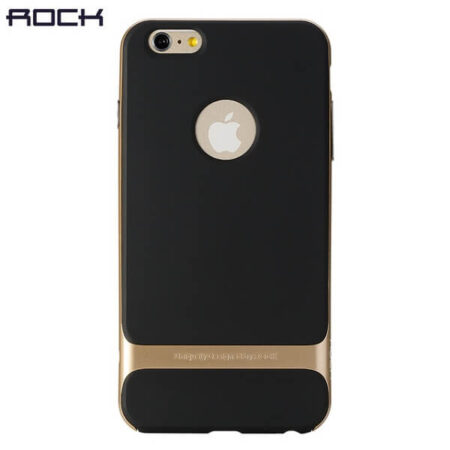 Rock ® Royce Ultra-Thin Dual Metal Soft / Silicon Back Cover For iPhone 6 / 6s / 6 Plus / 6s Plus
