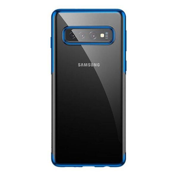 Baseus ® Shining Chrome Plated Back Cover For Galaxy S10 Plus