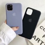 Apple iPhone Logo Matte Silicone Back Cover For iPhone 11 Pro / 11 Pro Max