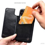 Puloka Multi Function Back Flip Wallet Back Cover For Apple iPhone