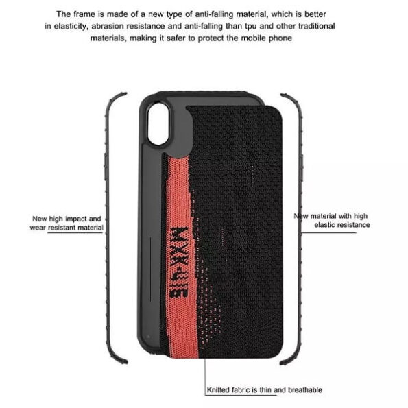QY ® Trendy Sports Back Cover For iPhone 11 Series (Black)