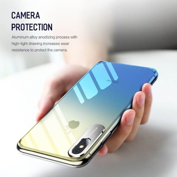 ROCK ® Classy Camera Protection Transparent Back Cover For Apple iPhone XR