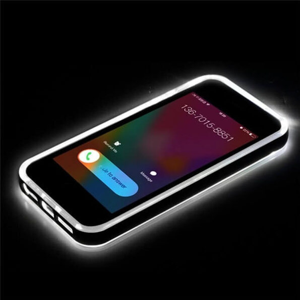 Rock ® Led Light Tube Soft / Silicon Back Cover For Apple iPhone 6 Plus / 6S Plus