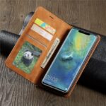 X-Rock Luxury Leather Magnetic Card Holder Wallet Flip Cover For iPhone 11 / 11 Pro / 11 Pro Max (Army Green)