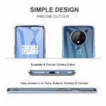 Soft Transparent Silicone Cover For Oneplus 7t