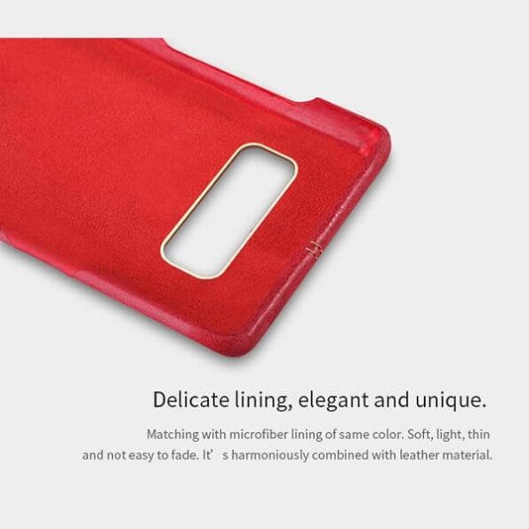 Vorson ® Lexja Series Double Stitch Leather Back Cover For iPhone / Samsung