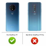 Soft Transparent Silicone Cover For Oneplus 7t