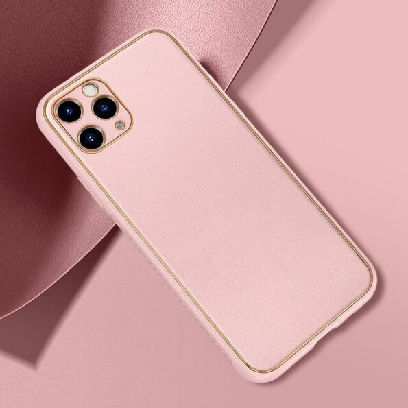 Luxury Leather Plating With Camera Protection Cover For iPhone 13 Series-2