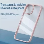 Shockproof-Armor-Transparent-Clear-Case-Cover-Plating-Camera-For-iPhone-14-pink-6-min